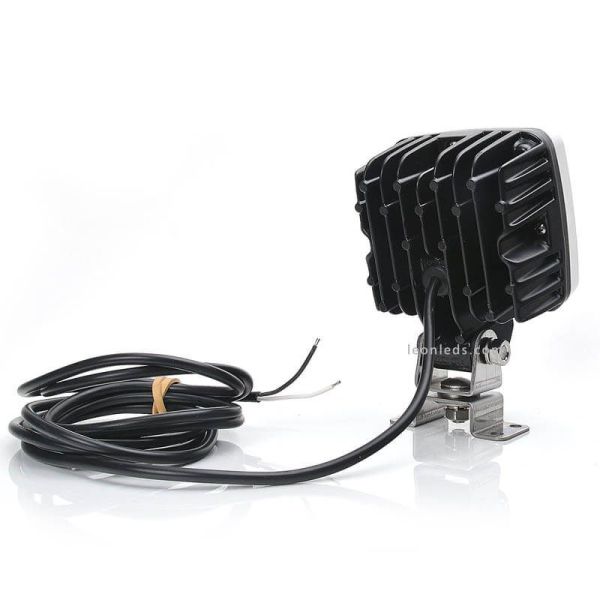 Faro LED cuadrado 6.000Lm Óptica Combo 12-70V Was | LeonLeds