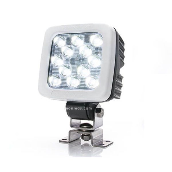 Faro LED cuadrado 6.000Lm Óptica Combo 12-70V Was | LeonLeds