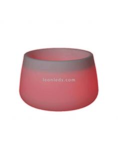 Macetero LED grande Camelia 80 con luz blanca o RGB