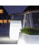 Macetero LED Camelia high alto de exterior ambiente