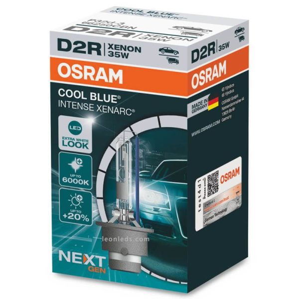 Bombilla xenon D2R Cool Blue Intense (Nex Genetation) 66250CB Osram | LeonLeds