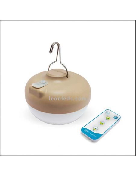 Lampadaire sans fil naturel ampoule Niza 165