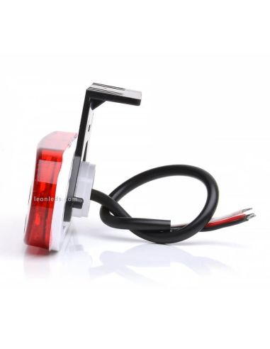 RD S1D Was farol traseiro LED oval com luz de freio e luz de posição | leonleds