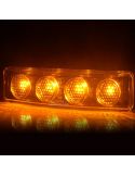 Piloto LED para Scania con luz Naranja - Ambar con cable Was | LeonLeds
