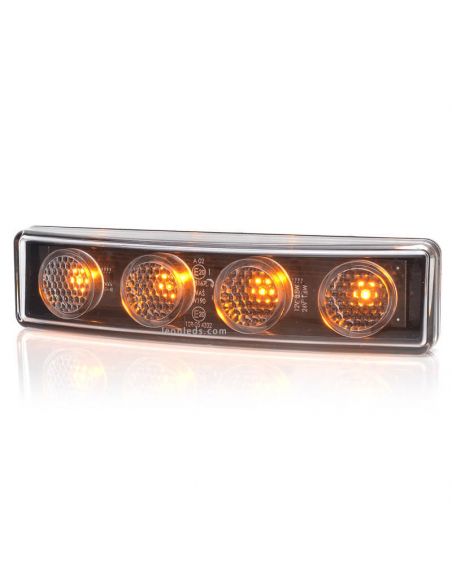 Piloto LED para Scania con luz Naranja - Ambar con cable Was | LeonLeds