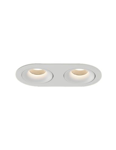 Downlight LED Musca GU10 doble I LeonLeds Iluminación