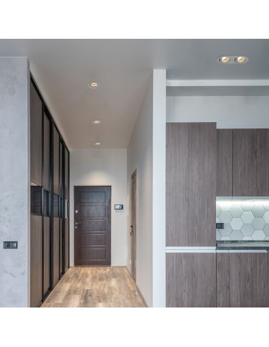 Downlight LED Musca GU10 duplo I LeonLeds Lighting