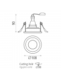Downlight LED Musca GU10 I LeonLeds Iluminación