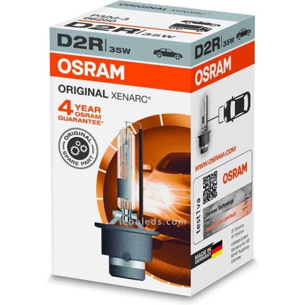 Ampoule xénon d'origine Xenarc D2R 66250 4008321184634 | leonleds