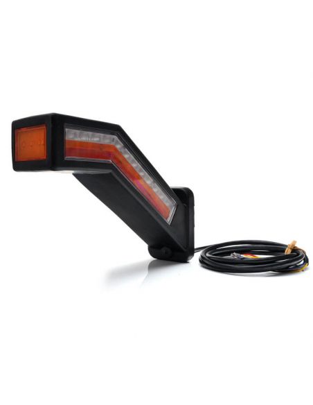 Klaxon à LED avec feu stop, antibrouillard, marche arrière, clignotant dynamique et feux de gabarit ADR Was 1441 | leonleds