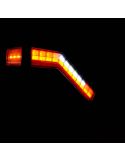 Klaxon à LED avec feu stop, antibrouillard, marche arrière, clignotant dynamique et feux de gabarit ADR Was 1441 | LeonLeds