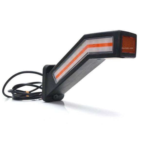 Klaxon à LED avec feu stop, antibrouillard, marche arrière, clignotant dynamique et feux de gabarit ADR Was 1441 | LeonLeds