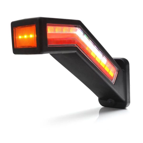 Buzina de LED com luz de freio, luz de neblina, marcha à ré, pisca dinâmica e luzes de afastamento ADR Was 1441 | leonleds