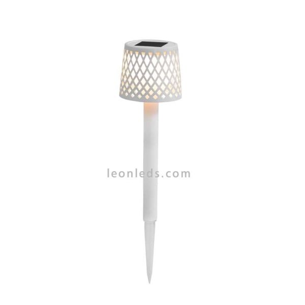 Batterie rechargeable multiple Greta 5-en-1 et lampe solaire LED Blanc