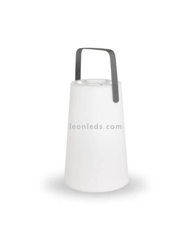 Lámpara de mesa LED portátil y solar RGB Nómada