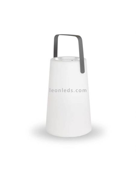 Lámpara de mesa LED portátil y solar RGB Nómada