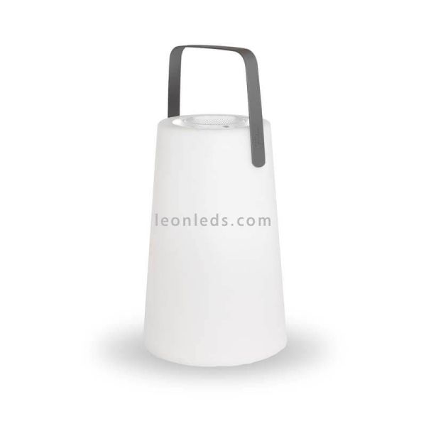 Lámpara de mesa LED portátil y solar RGB Nómada