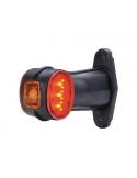 Gerade LED-Kontrollleuchte mit Anschluss, 3 Superpoint-Leuchten | LeonLeds