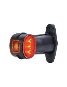 Gerade LED-Kontrollleuchte mit Anschluss, 3 Superpoint-Leuchten | LeonLeds