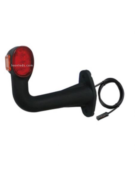 Piloto LED de anchura con forma de L con conector 3 Luces Superpoint | LeonLeds