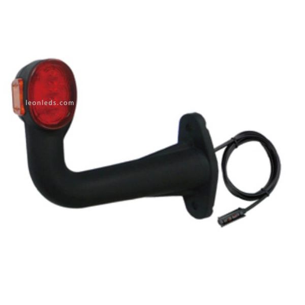 Piloto LED de anchura con forma de L con conector 3 Luces Superpoint | LeonLeds