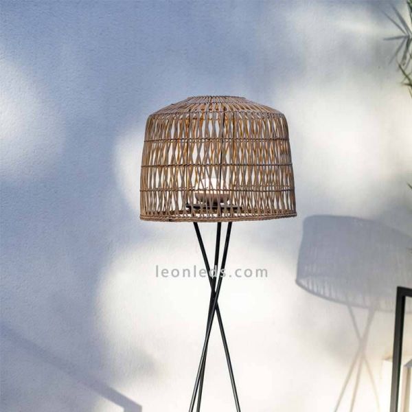 Lampadaire naturel Amalfi 145 sans câbles d'ambiance prolongés