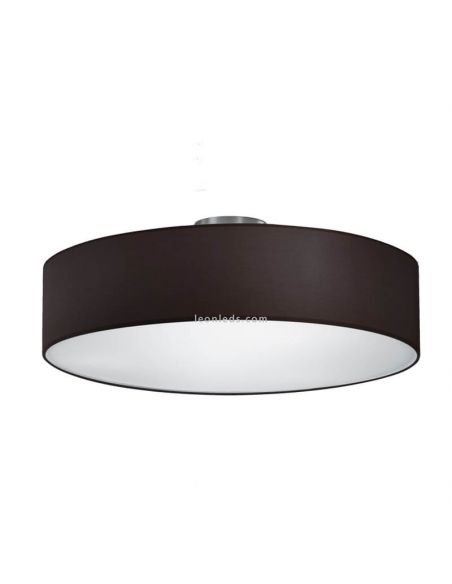 Plafon de tela Hotel de Trio Lighting 50cm negro| LeonLeds.com