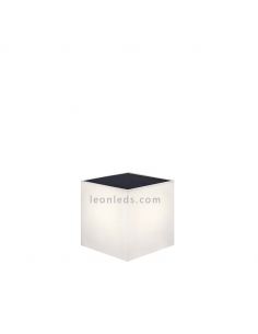 Aplique LED solar exterior cuadrado Wally 12