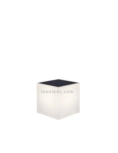 Aplique LED solar exterior cuadrado Wally 12