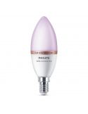 Bombilla LED Vela RGB con Wiz, Wi-Fi y Bluetooth Regulable E14 Eglo |  LeonLeds