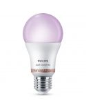Bombilla LED RGB con Wiz y Wi-Fi y Bluetooth Regulable A60 E27 60W Philips | LeonLeds
