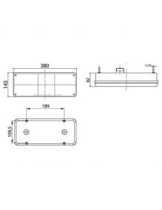 Lanterna traseira para Iveco Daily Original Substituição Esquerda | leonleds 2