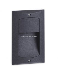 Baliza Empotrable de Exterior LED Gris Antracita 4W 3000K Lara Dopo | LeonLeds