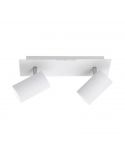 Regleta con 2 luces Marley 2 X GU10 802400201 Blanco | LeonLeds