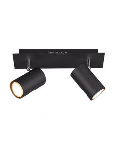 Regleta con 2 luces Marley 2 X GU10 802400201 Blanco | LeonLeds 2