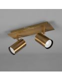 Regleta con 2 luces Marley 2 X GU10 802400201 Bronce Viejo | LeonLeds