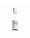 Candeeiro suspenso pagode 1xGU10 branco ou preto Mantra | leonleds