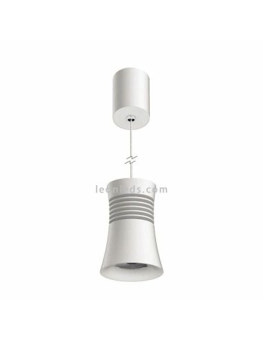 Lámpara colgante Pagoda 1xGU10 blanca o negra Mantra | LeonLeds