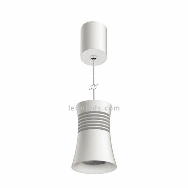 Candeeiro suspenso pagode 1xGU10 branco ou preto Mantra | leonleds