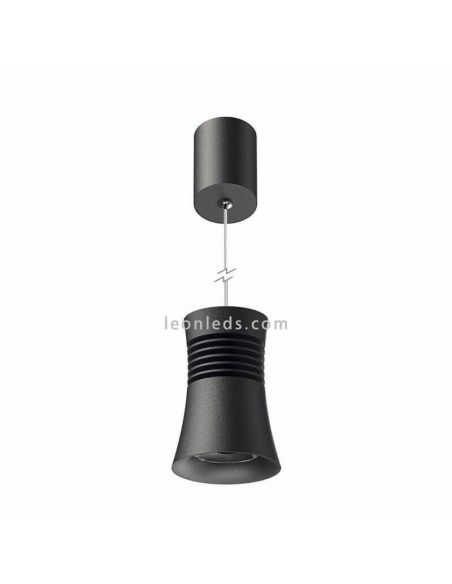Lámpara colgante Pagoda 1xGU10 blanca o negra Mantra | LeonLeds