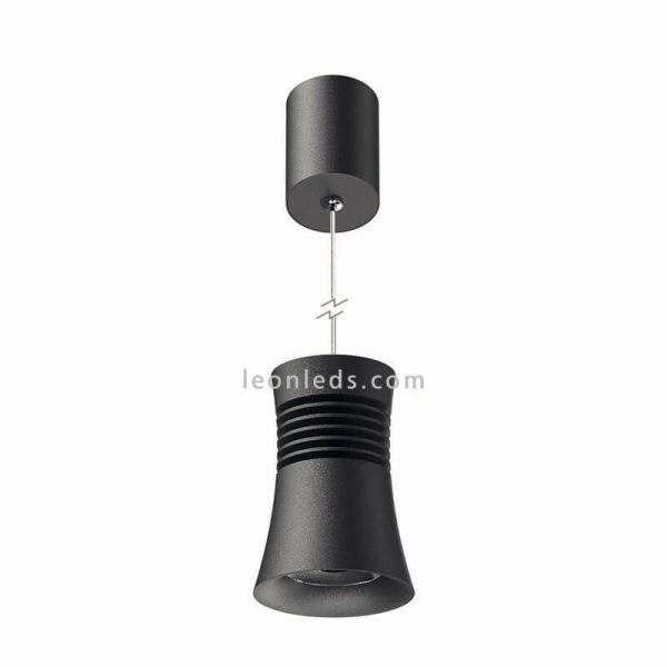 Candeeiro suspenso pagode 1xGU10 branco ou preto Mantra | leonleds