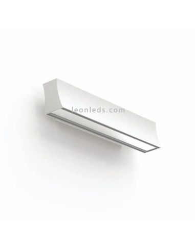Aplique LED Hanok blanco pequeño 14W