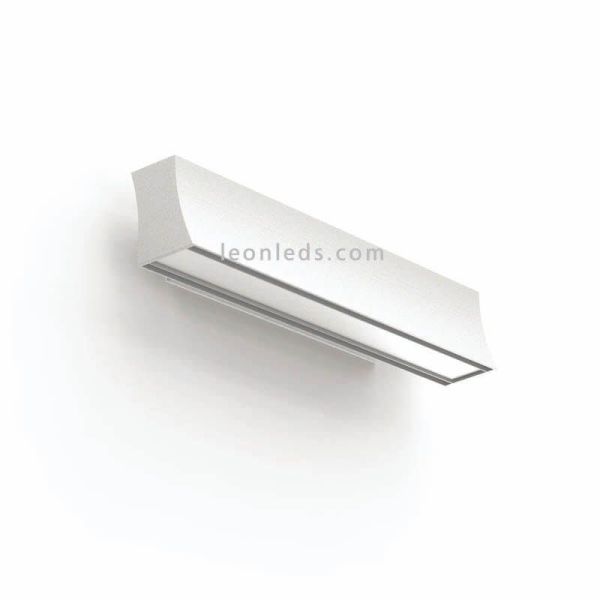Aplique LED Hanok blanco pequeño 14W