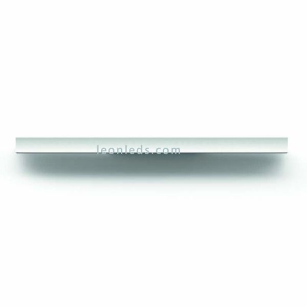 Aplique LED minimalista blanco Hanok alargado 38W Mantra