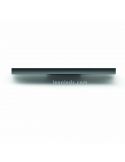 Aplique de pared LED Hanok grande negro 38W dirección de luz