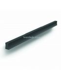 Aplique de pared LED Hanok grande negro 38W dirección de luz Mantra
