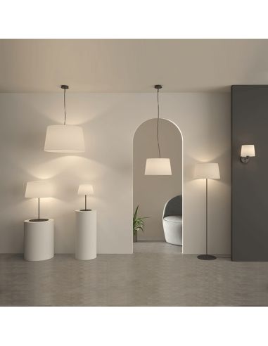 Candeeiro de Mesa Stilo 26 cm 1xE27 I LeónLeds Lighting