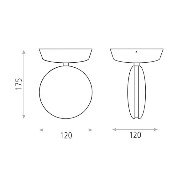Plafón LED Spectra 7W I LeónLeds Iluminación