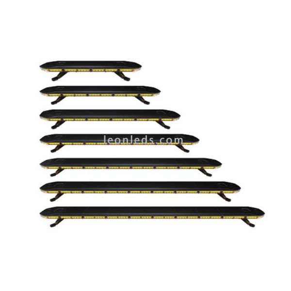 Ponte luminoso LED âmbar grande...