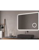 Miroir de salle de bain LED Palau Eurobath avec éclairage périmétrique et antibuée | LeonLeds